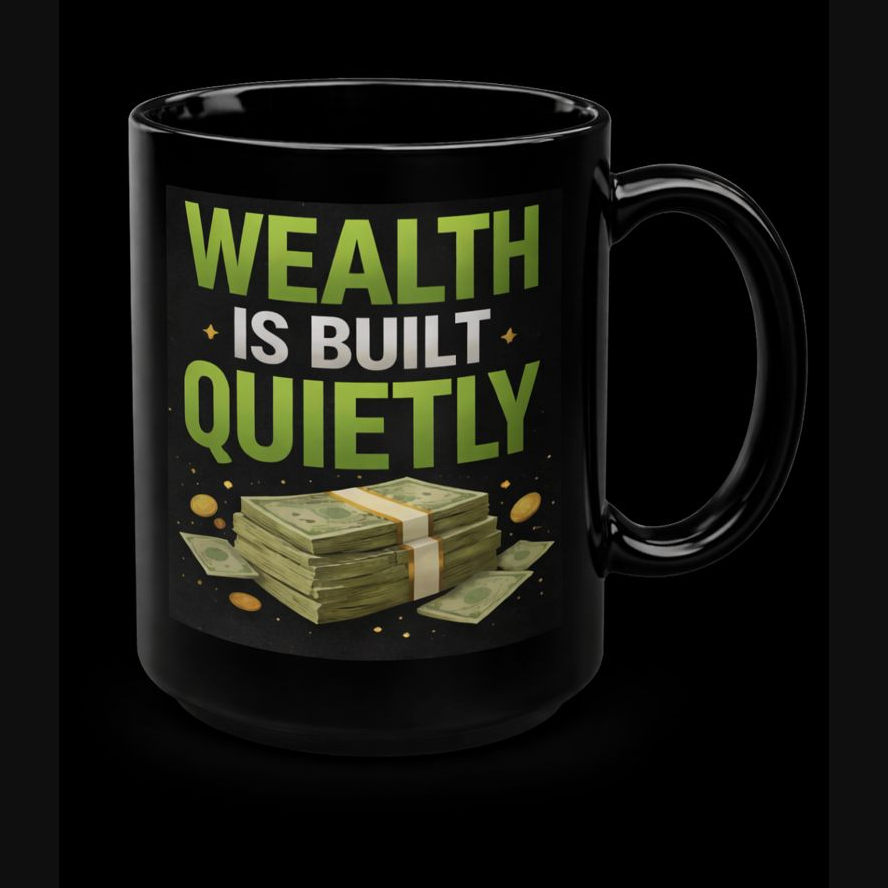 Wealth Is Built Quietly 11oz